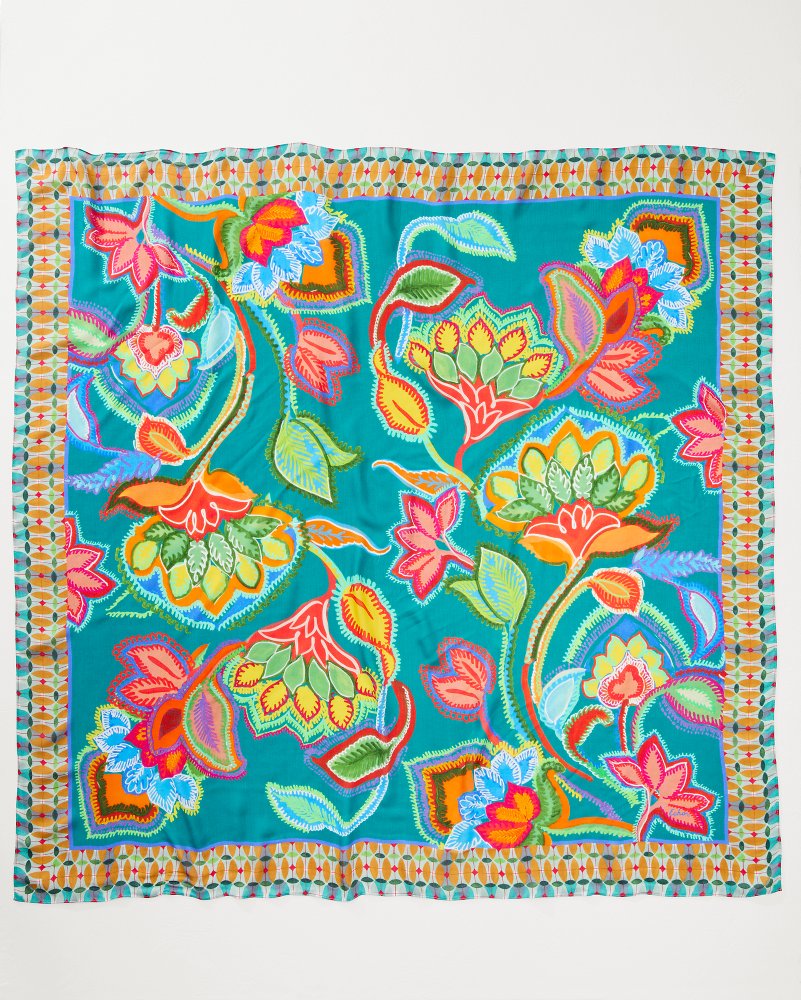 Tommy Bahama Sale - Hypnotic Garden Square Scarf