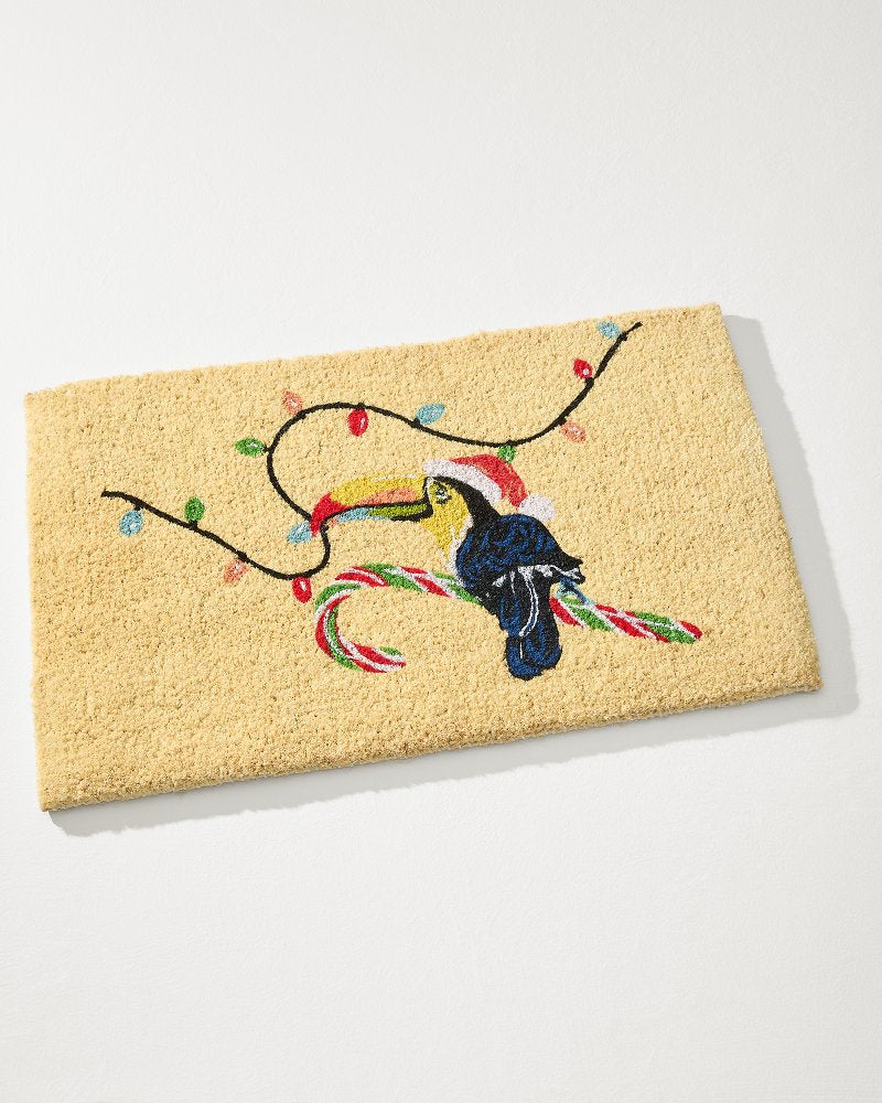 Tommy Bahama Essential - Santa's Toucan Coir Door Mat