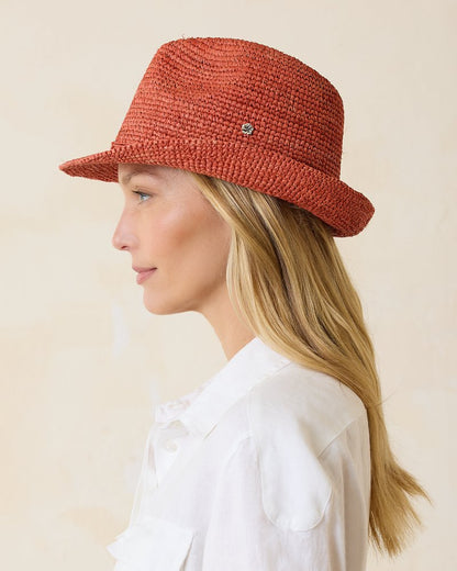 Tommy Bahama Signature - Gigi Crochet Raffia Hat