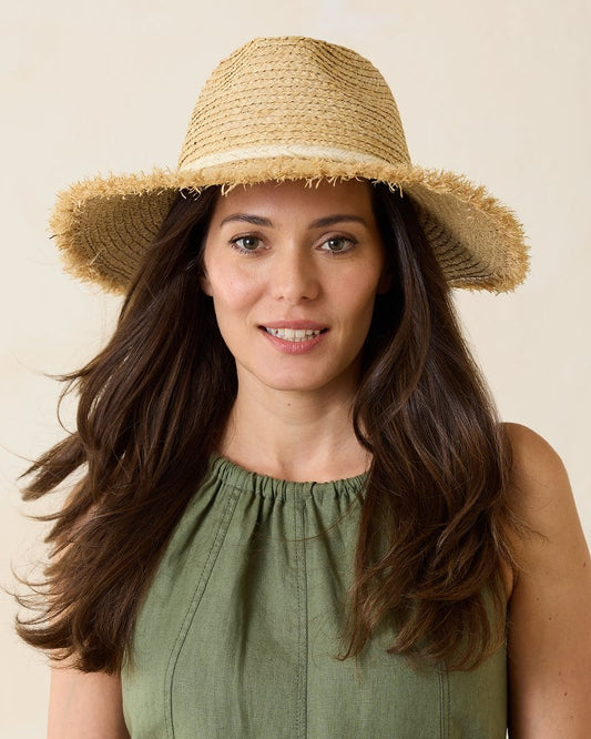 Tommy Bahama Great Value - Brighton Fringe Brim Raffia Hat