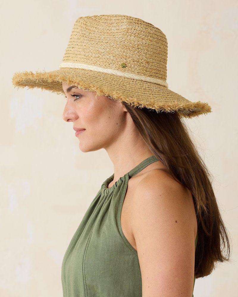 Tommy Bahama Great Value - Brighton Fringe Brim Raffia Hat