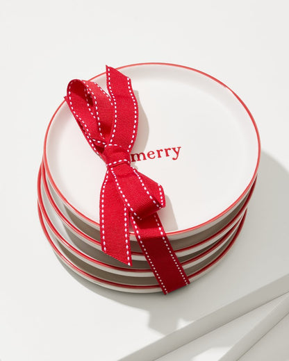 Tommy Bahama Recommended - Holiday Appetizer Plates—Set of 4