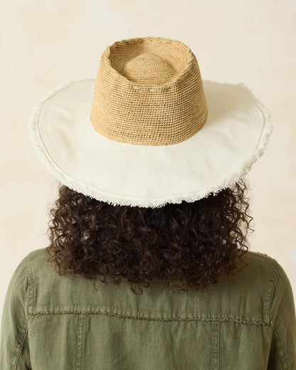 Tommy Bahama Trending - Melissa Lux Fringe Raffia Hat