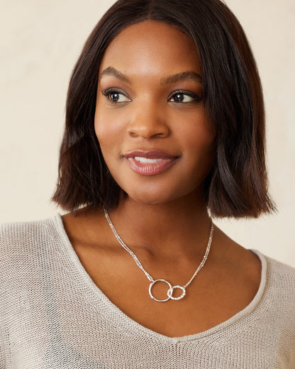 Tommy Bahama Recommended - Island Essence Rose Gold Double-Loop Necklace