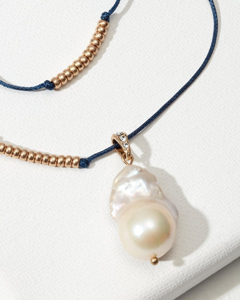 Tommy Bahama Recommended - Indigo Bay Freshwater Pearl Pendant Necklace