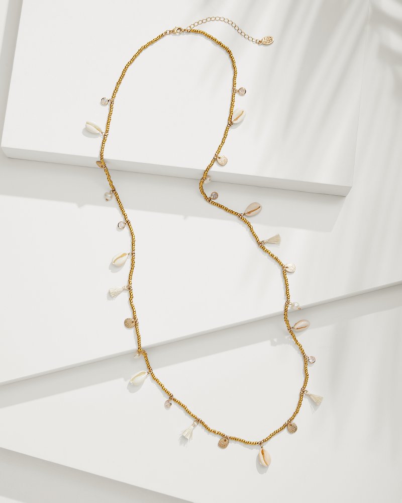 Tommy Bahama Smart Buy - Seaside Cowrie Shell Station Necklace