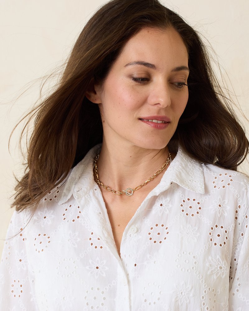 Tommy Bahama Trending - Sanibel Island Crystal Link Necklace