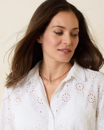 Tommy Bahama Trending - Sanibel Island Crystal Link Necklace