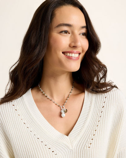 Tommy Bahama Popular - Marco Island Shell and Mother of Pearl Pendant Necklace