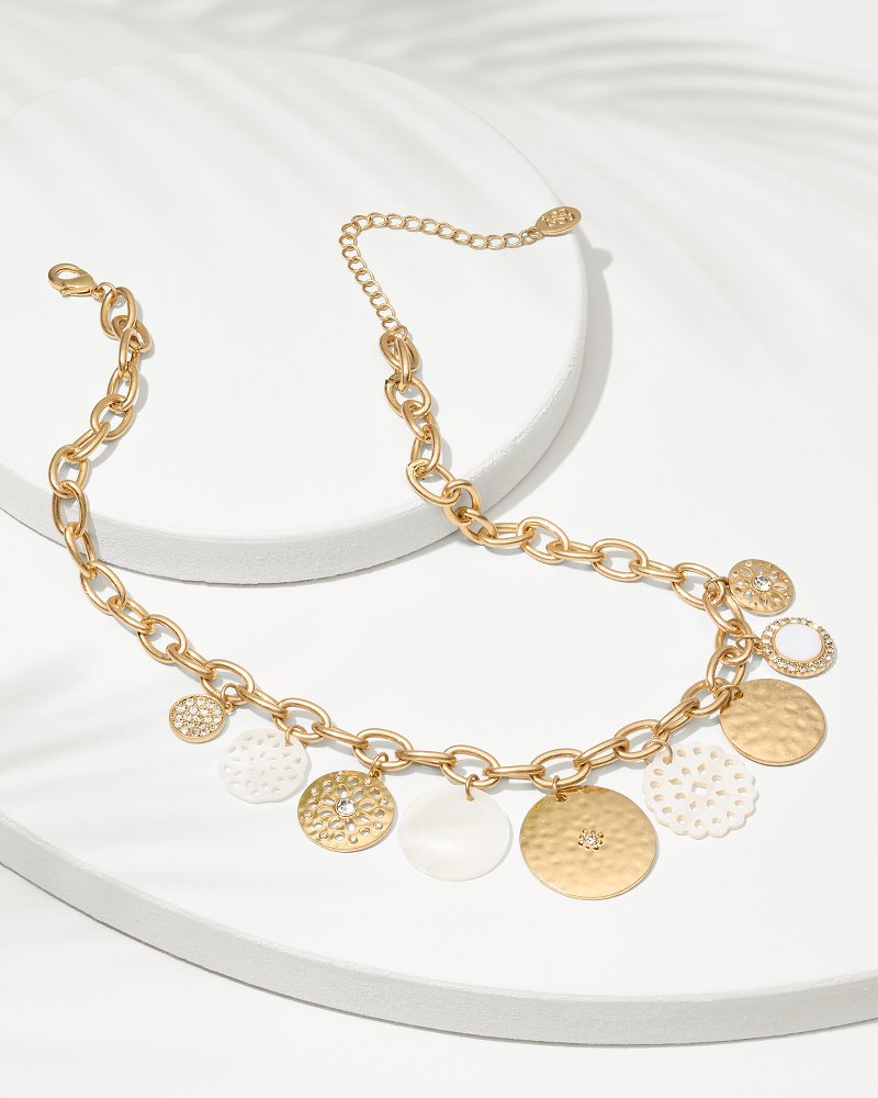 Tommy Bahama Best Seller - Madeira Mother of Pearl Statement Necklace