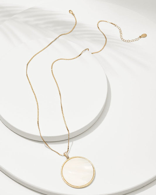 Tommy Bahama Top Pick - Madeira Shell Pendant Necklace