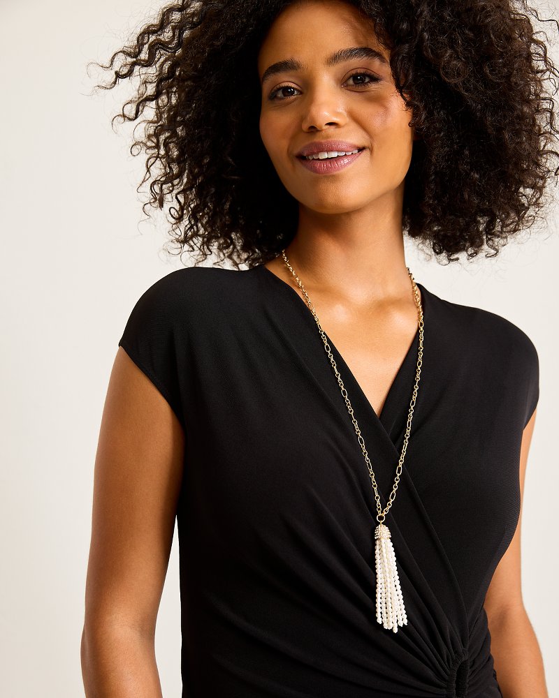 Tommy Bahama Special Offer - Tidal Treasure Pearl Tassel Necklace