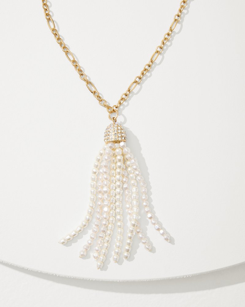 Tommy Bahama Special Offer - Tidal Treasure Pearl Tassel Necklace
