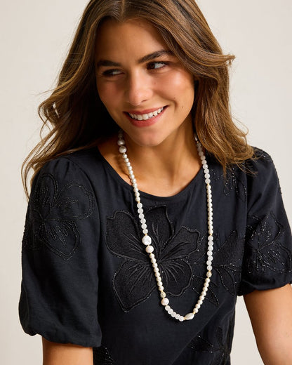 Tommy Bahama Best Seller - Moments in Paradise Quartz and Pearl Necklace