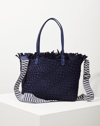 Tommy Bahama Trusted - Vulcan Fringe Top Large Tote & Wristlet