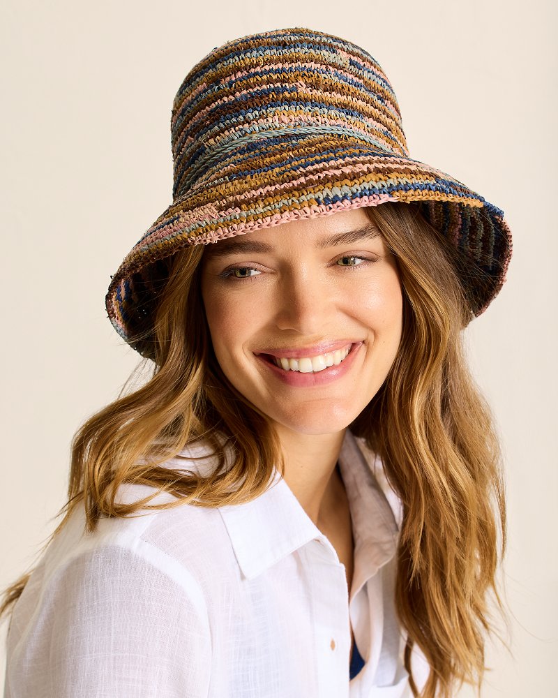 Tommy Bahama Featured - Iris Raffia Bucket Hat