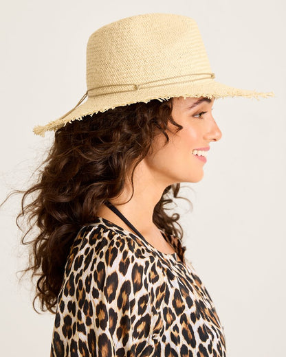 Tommy Bahama Hot Sale - Packable Fringed Continental Hat