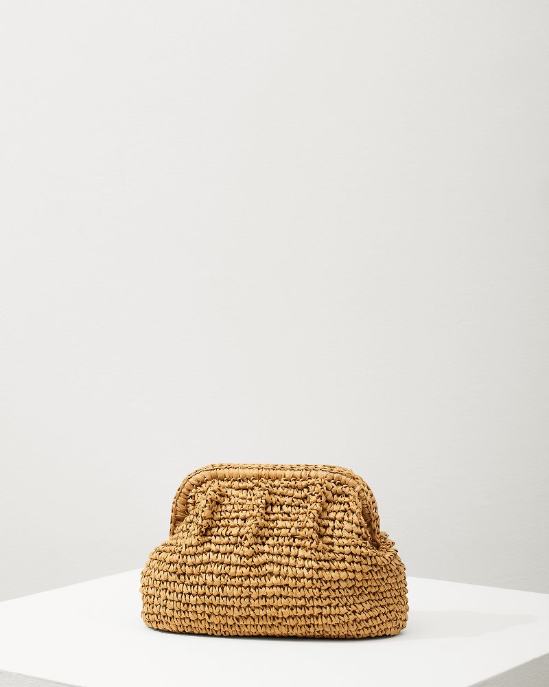 Tommy Bahama Customer Favorite - Frame Raffia Clutch