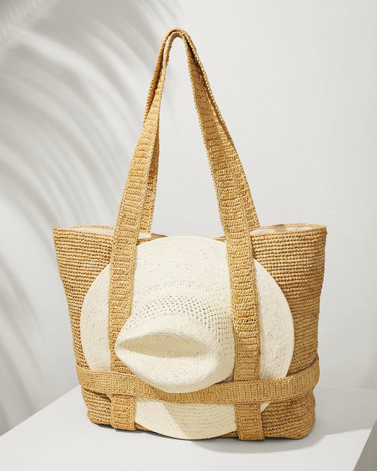 Tommy Bahama Popular - Raffia Traveler Tote