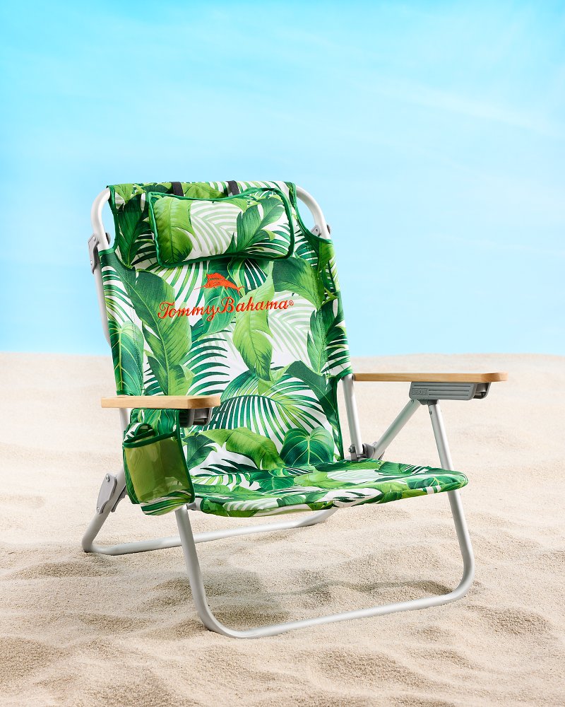 Tommy Bahama Top Pick - Tommy Bahama Tropical Fronds Deluxe Backpack Beach Chair
