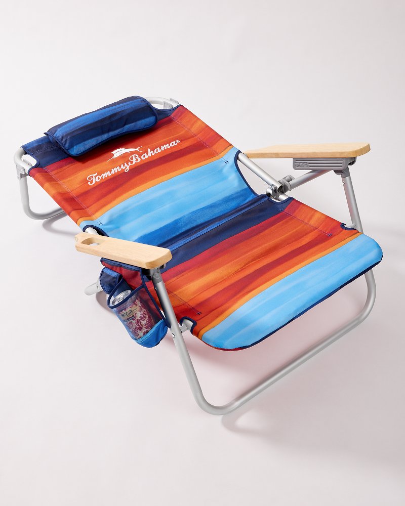 Tommy Bahama Everyday - Tommy Bahama Sunset Stripe Deluxe Backpack Beach Chair