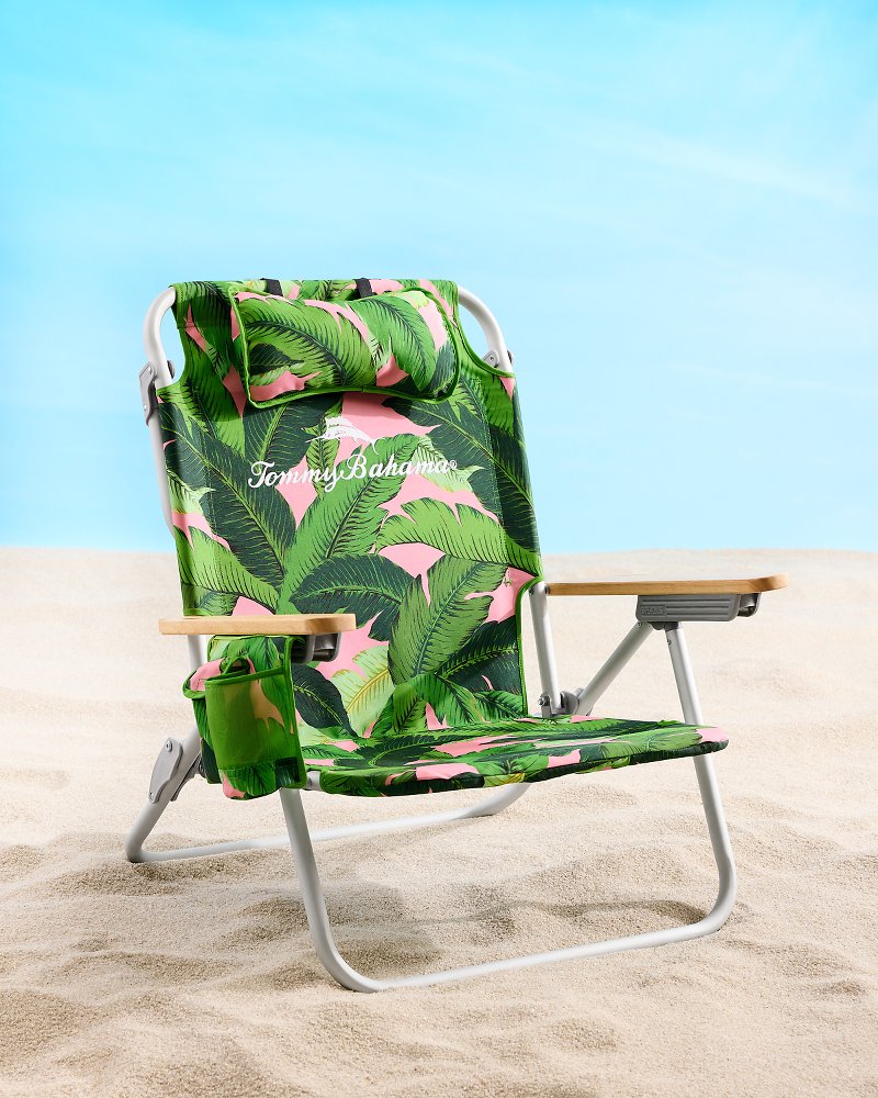 Tommy Bahama Premium - Tommy Bahama Swaying Fronds Deluxe Backpack Beach Chair