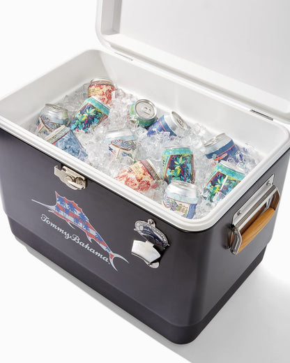 Tommy Bahama Latest - Palm Marlin Black 54-Quart Cooler
