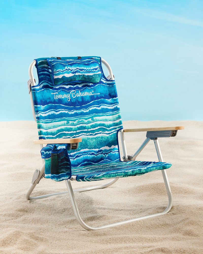 Tommy Bahama Value - Tommy Bahama Malachite Print Deluxe Backpack Beach Chair