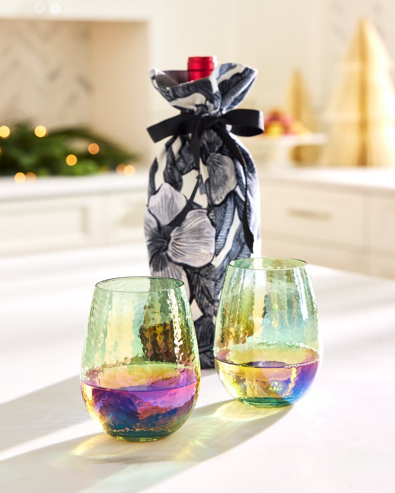 Tommy Bahama Popular - Upcycled Wine Bottle Gift Bag