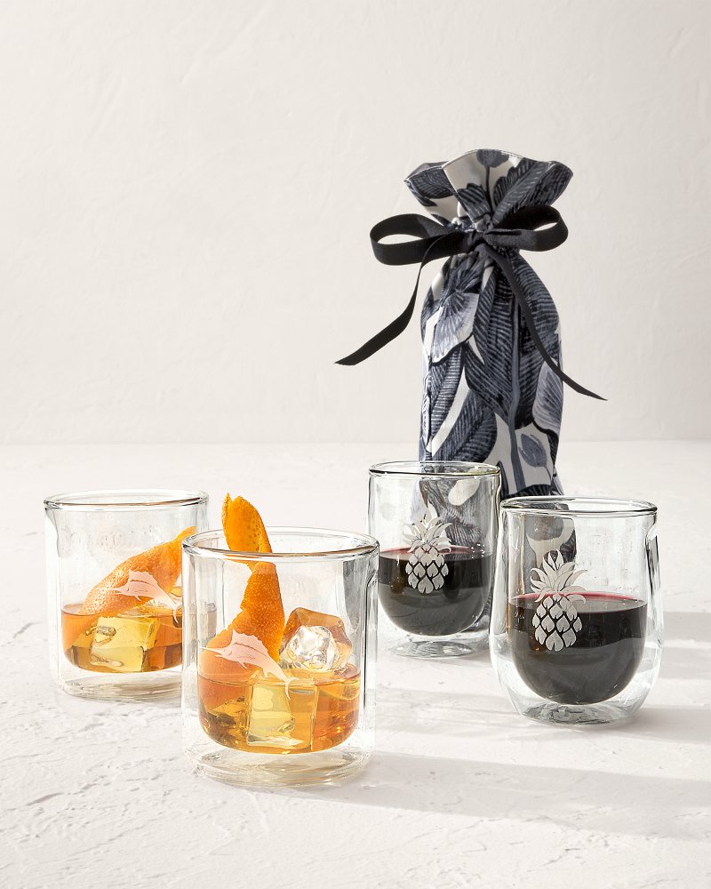 Tommy Bahama Popular - Upcycled Wine Bottle Gift Bag