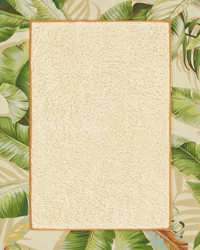 Tommy Bahama Deals - Palmiers Medium Green Bath Rug