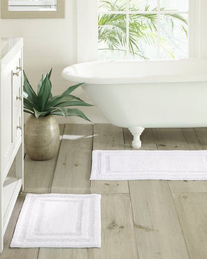 Tommy Bahama Top Pick - White Isla Bath Rug Set of 2