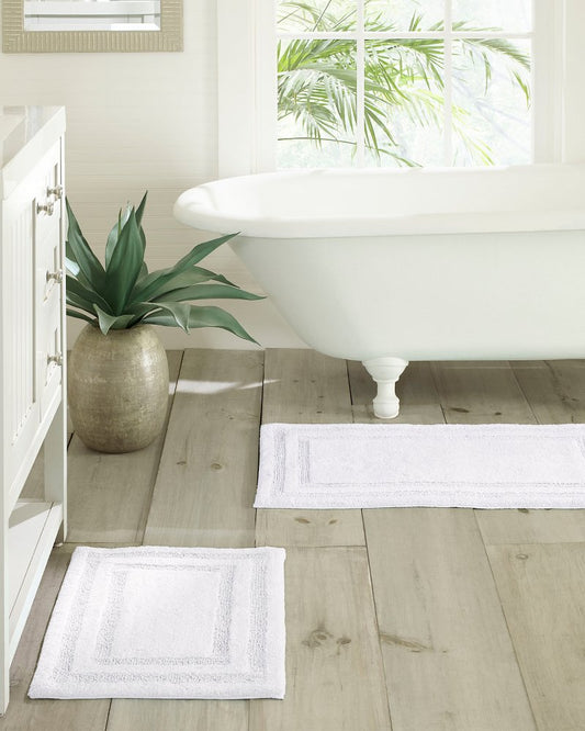 Tommy Bahama Top Pick - White Isla Bath Rug Set of 2