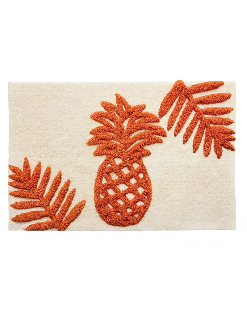Tommy Bahama New - Batik Pineapple Bath Rug