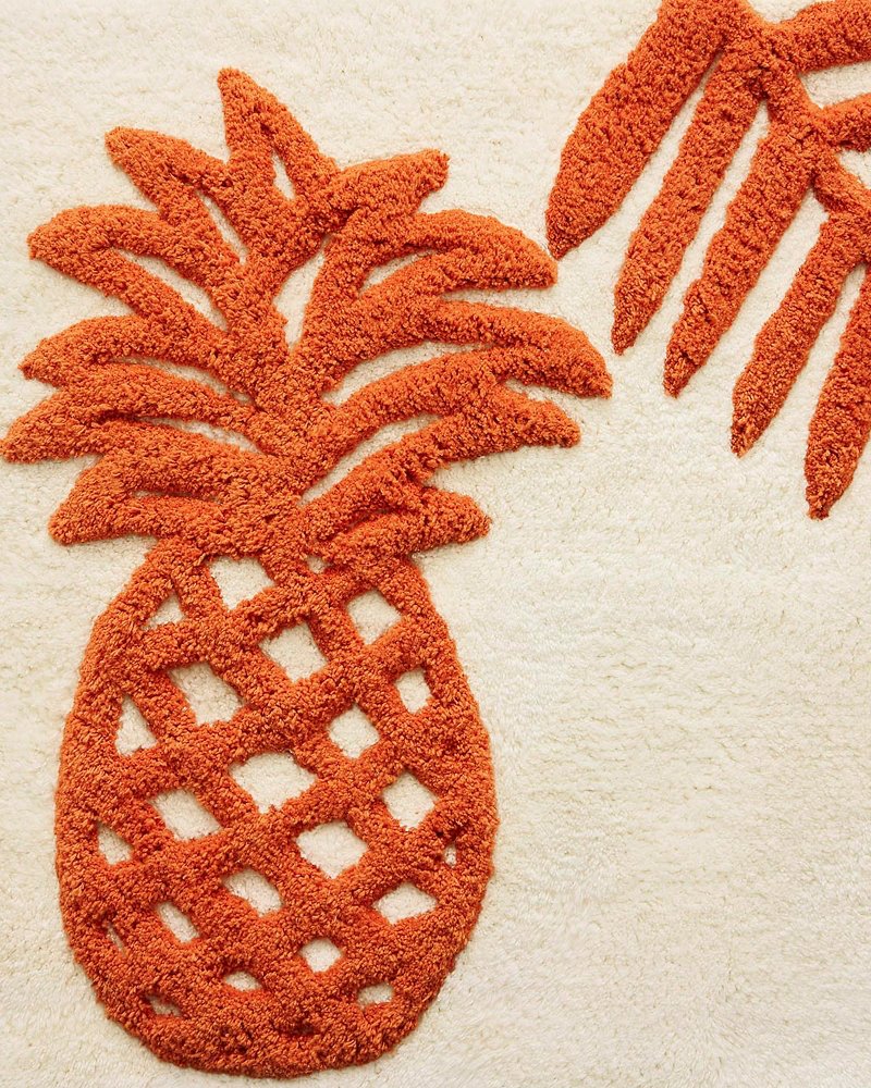 Tommy Bahama New - Batik Pineapple Bath Rug