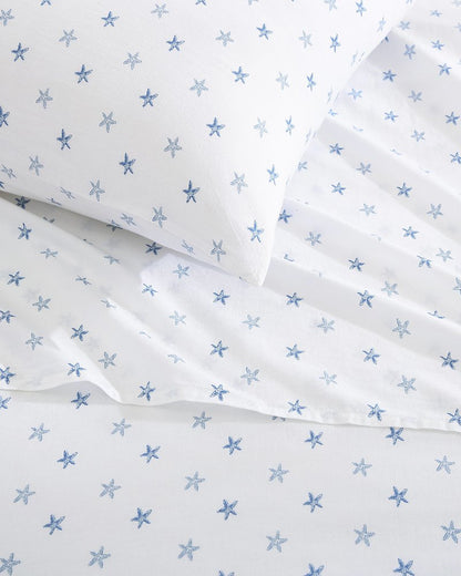 Tommy Bahama Deals - Starfish Treasure 4-Piece Queen Sheet Set