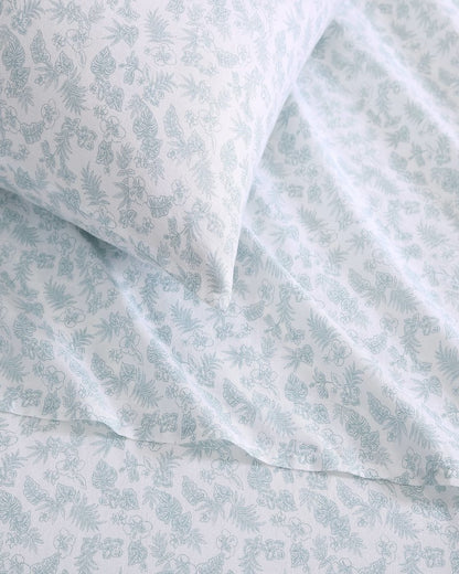 Tommy Bahama Great Value - Hibiscus Bloom 4-Piece Queen Sheet Set
