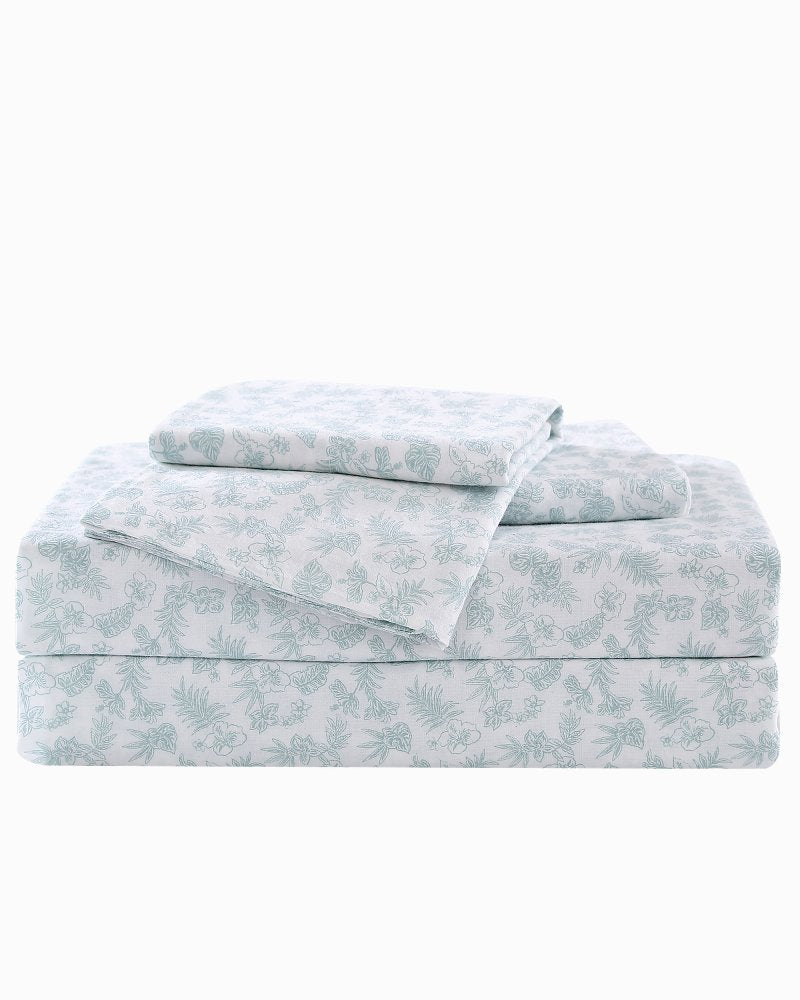 Tommy Bahama Smart Buy - Hibiscus Bloom 4-Piece King Sheet Set