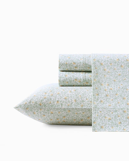 Tommy Bahama Classic - Crane Flower 4-Piece Queen Sheet Set