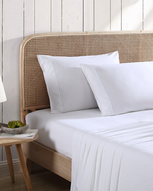 Tommy Bahama Latest - Solid 4-Piece King Sheet Set - Blue