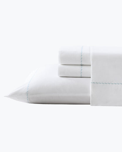 Tommy Bahama Latest - Solid 4-Piece King Sheet Set - Blue