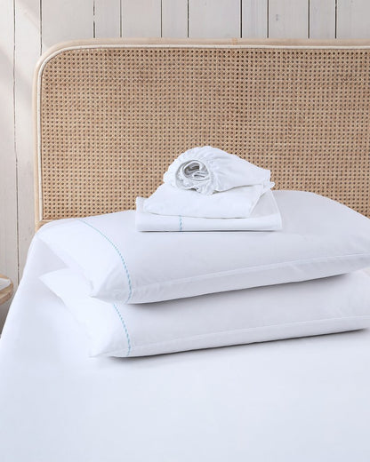 Tommy Bahama Latest - Solid 4-Piece King Sheet Set - Blue