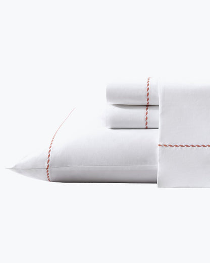 Tommy Bahama Best Seller - Solid 4-Piece Queen Sheet Set - Orange