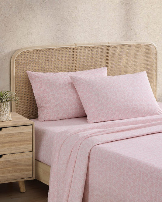 Tommy Bahama Featured - Lovely Palms 4-Piece Queen Sheet Set