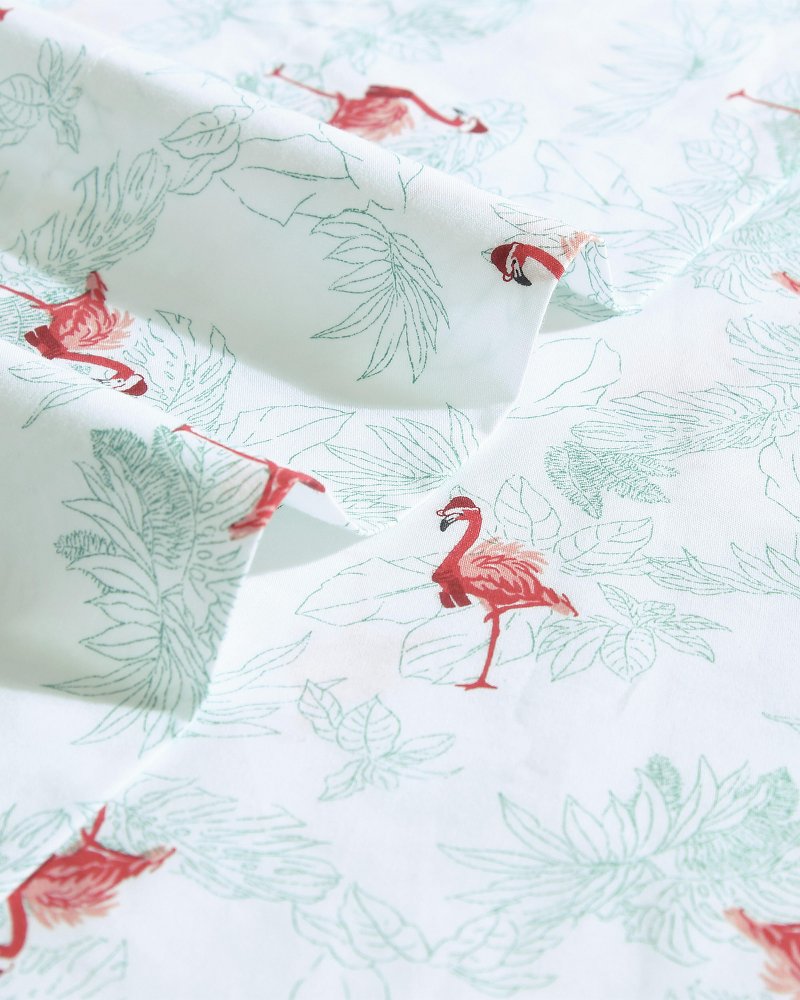 Tommy Bahama Special Offer - Flamingo Santa 4-Piece King Sheet Set