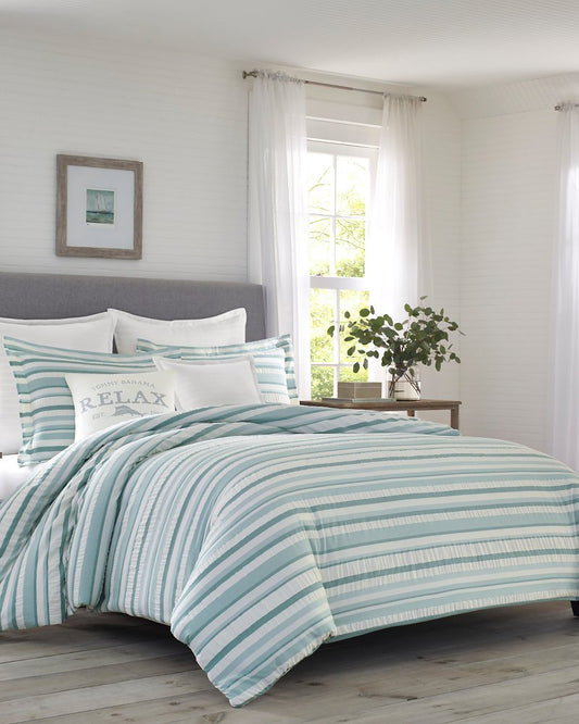 Tommy Bahama Value - Clearwater Cay 3-Piece Full/Queen Comforter Set