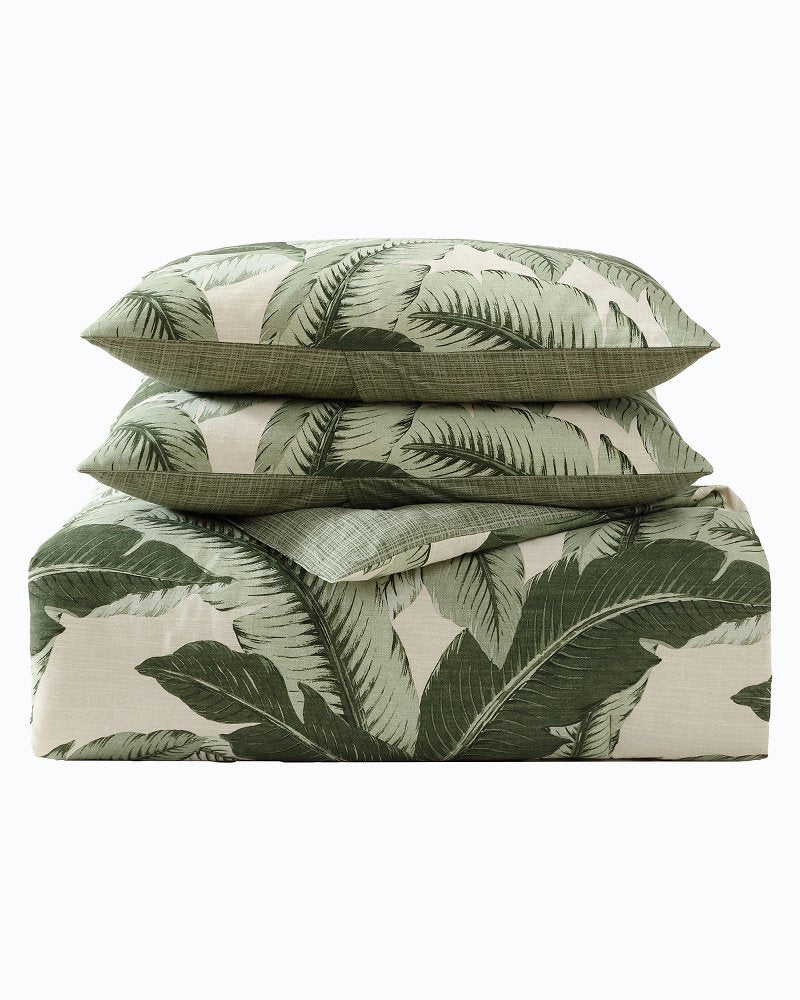 Tommy Bahama New - Vintage Palms 3-Piece Full/Queen Comforter Set
