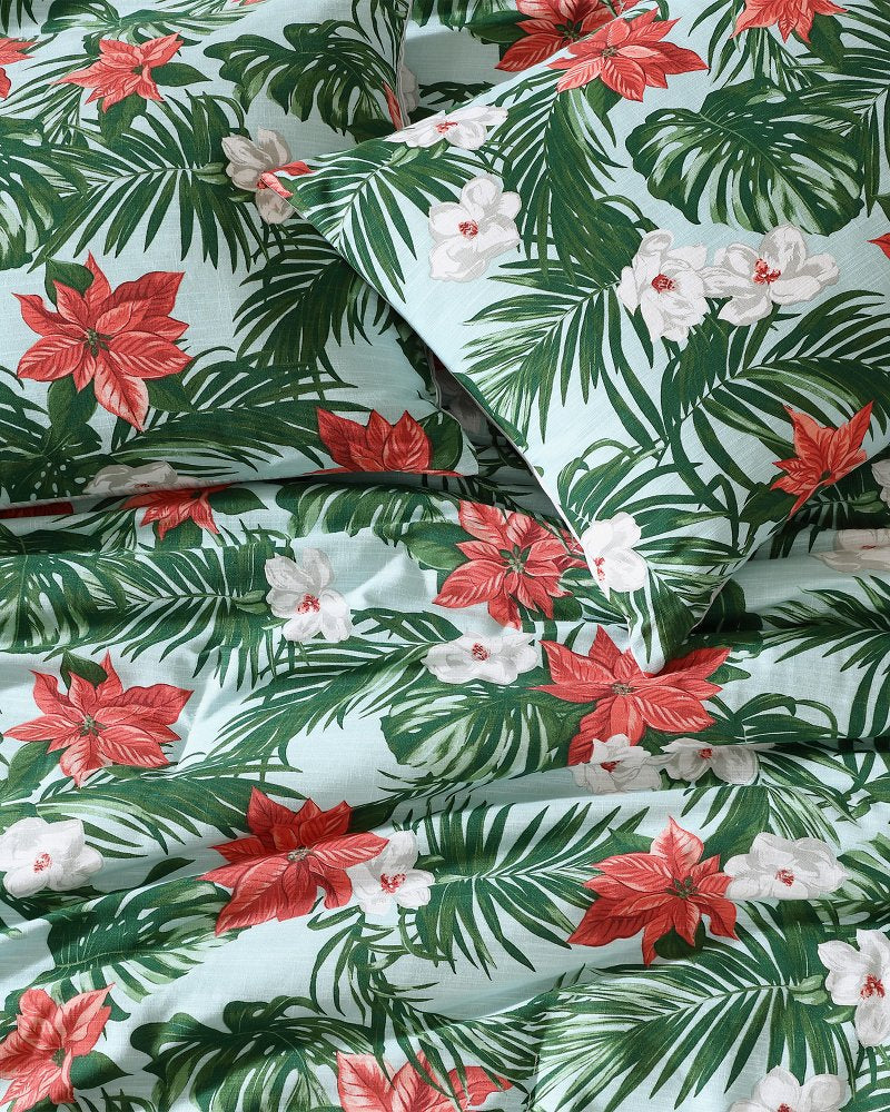 Tommy Bahama Top Pick - Festive Palms Reversible King 3-Piece Comforter Set