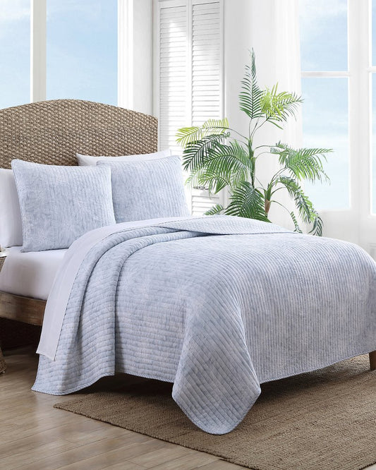 Tommy Bahama Discount - Makena 3-Piece Full/Queen Quilt Set
