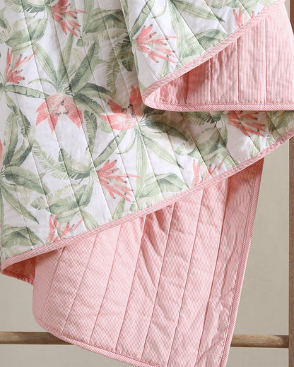 Tommy Bahama Sale - Acapulco Palms Reversible 2-Piece Twin Quilt Set